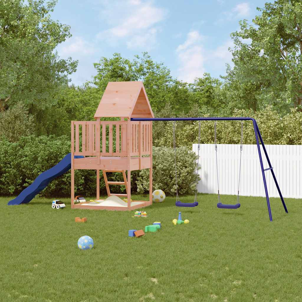 vidaXL Spielturm Massivholz Douglasie