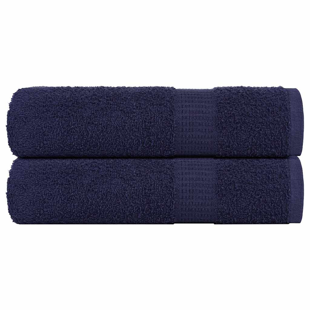 vidaXL Badetücher FROGN 2 Stk. Marineblau 100x150 cm 360 g/m²