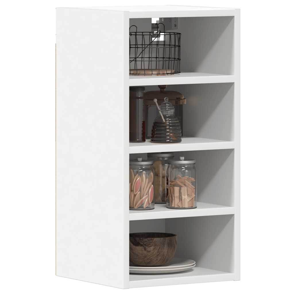 vidaXL Hängeschrank Riga Weiß 30x29,5x60 cm Holzwerkstoff