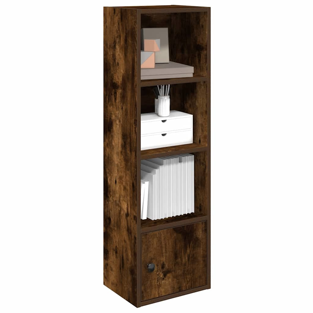 vidaXL Bücherregal Räuchereiche 31x24x102 cm Holzwerkstoff