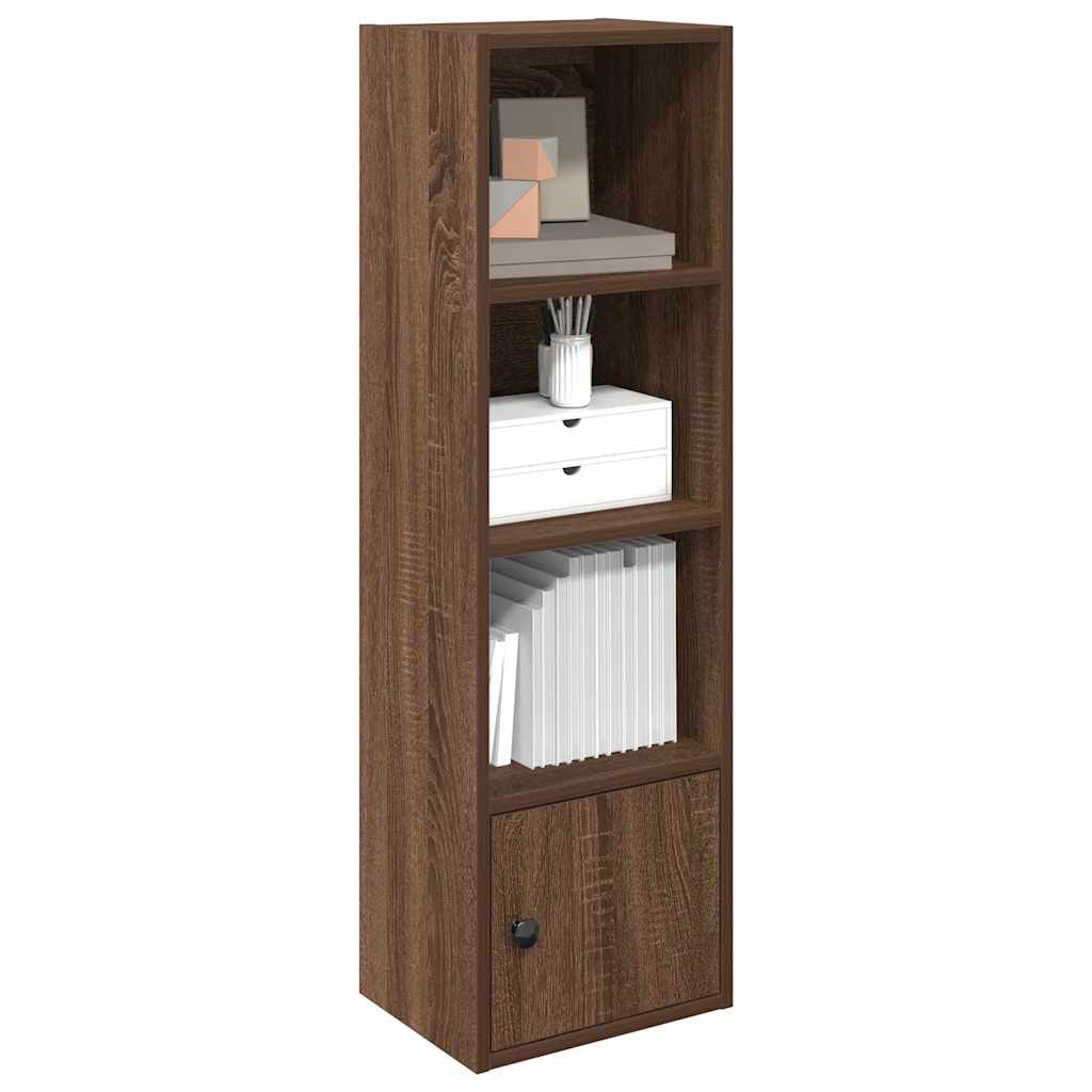 vidaXL Bücherregal Braun Eichen-Optik 31x24x102 cm Holzwerkstoff