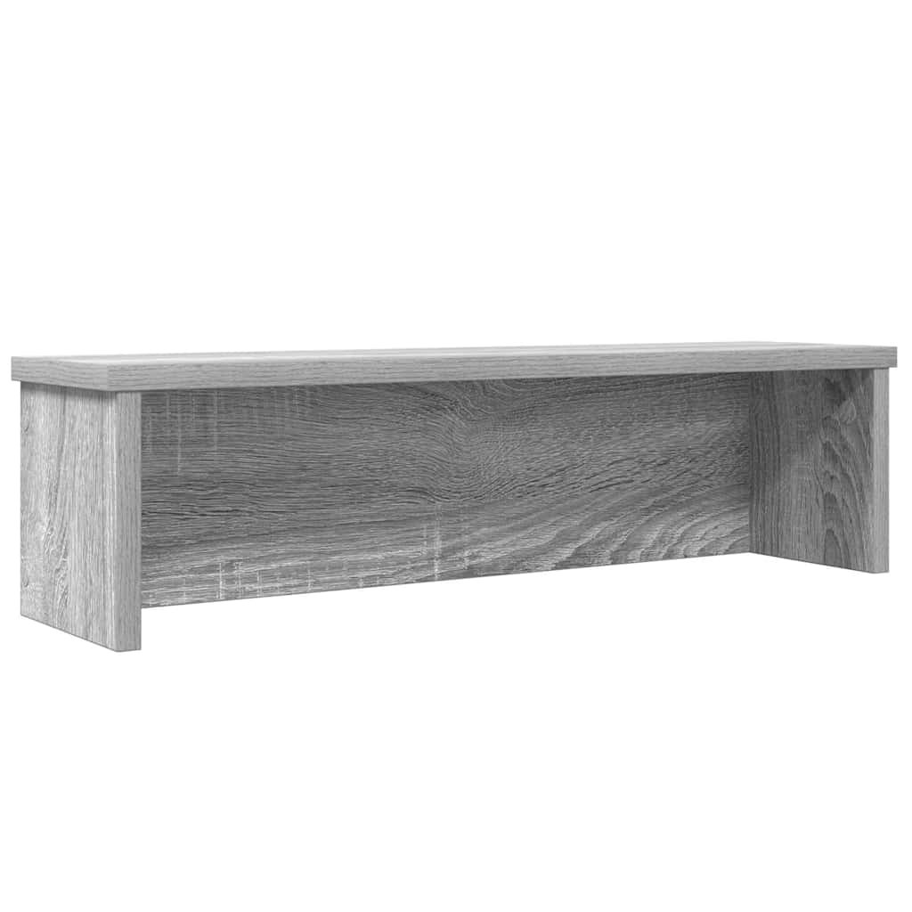 vidaXL Küchenregal Stapelbar Grau Sonoma 60x15x16 cm Holzwerkstoff