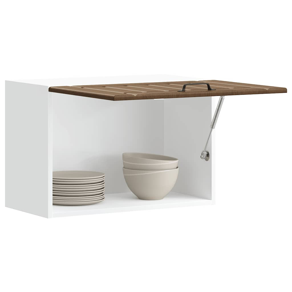 vidaXL Küchen-Hängeschrank Lucca Braun Eichen-Optik Holzwerkstoff
