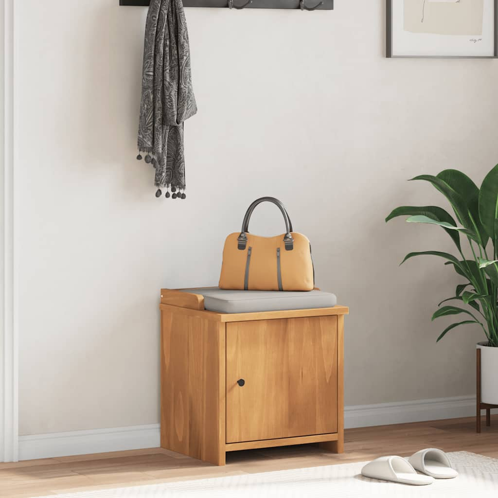 vidaXL Flurbank SANDNES 45x40x50 cm Massivholz Kiefer
