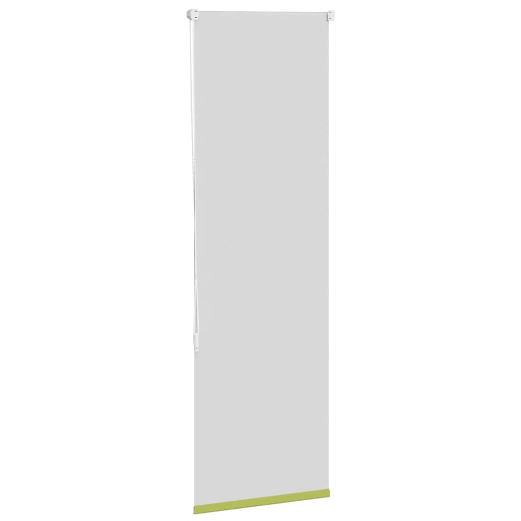vidaXL Verdunkelungsrollo Grün 40x150 cm Stoffbreite 35,7 cm Polyester