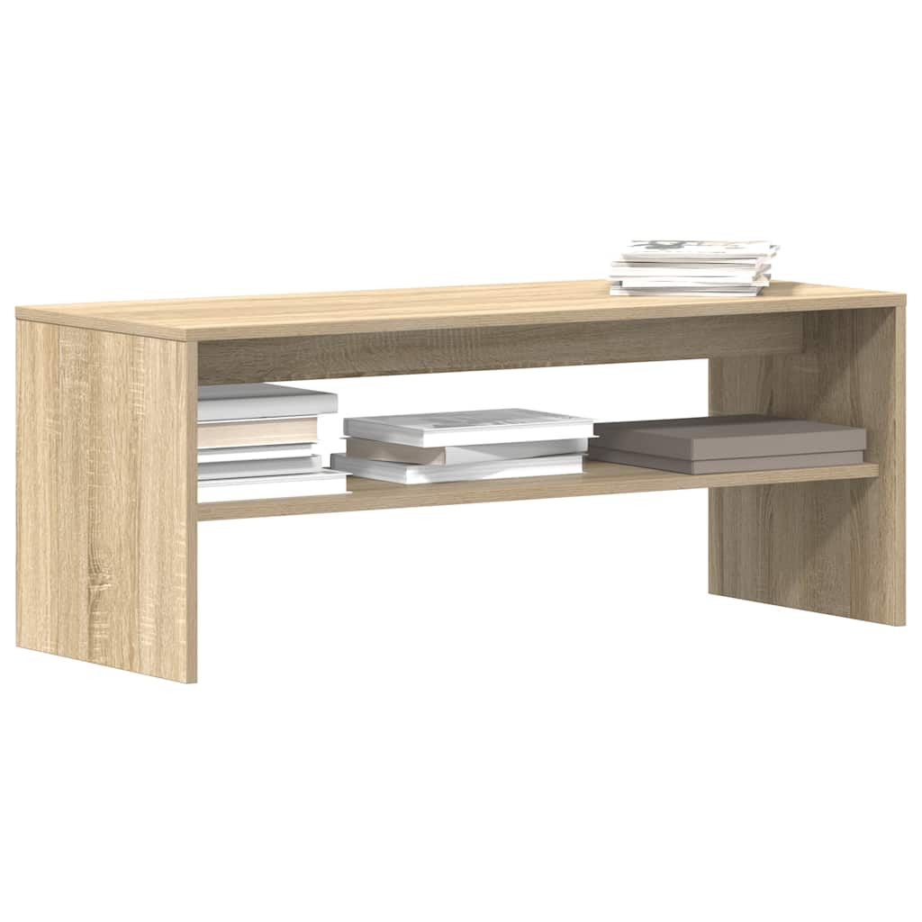 vidaXL TV-Schrank Sonoma-Eiche 100x40x40 cm Holzwerkstoff