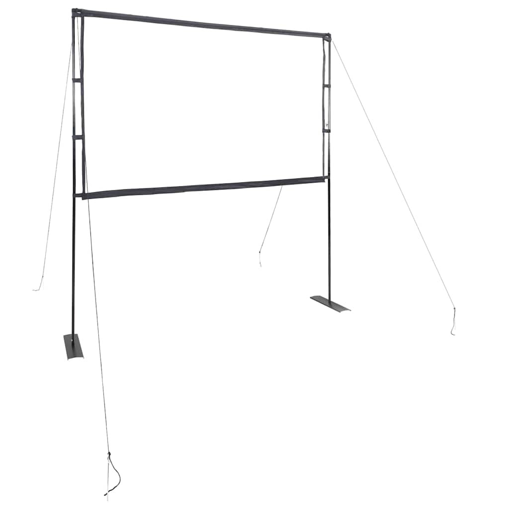 vidaXL Projektionsleinwand mit Ständern 84 Zoll 16:9
