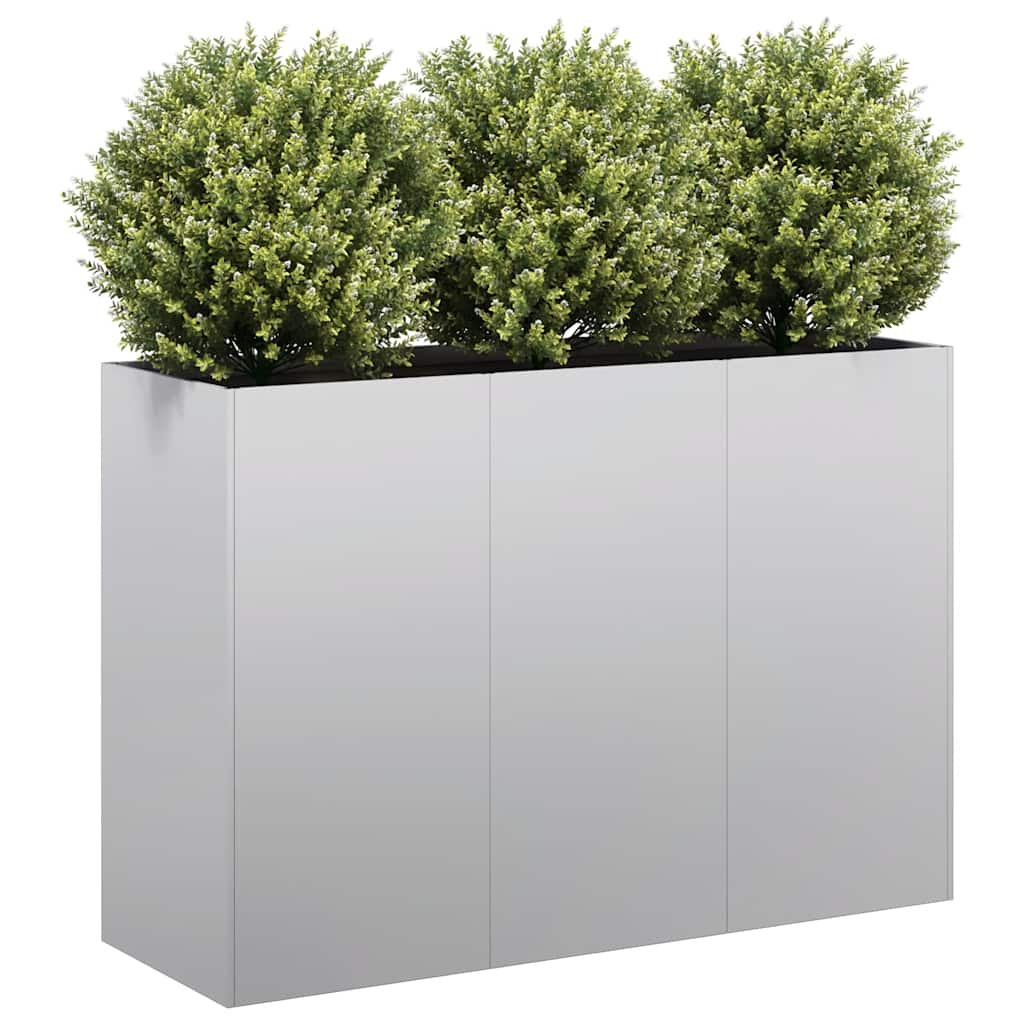 vidaXL Pflanzgefäß 120x40x80 cm Stahl verzinkt