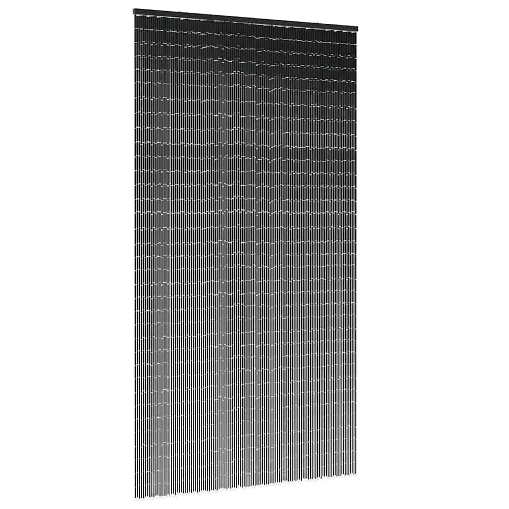 vidaXL Insekten-Türvorhang Dunkelgrau 120x220 cm Bambus