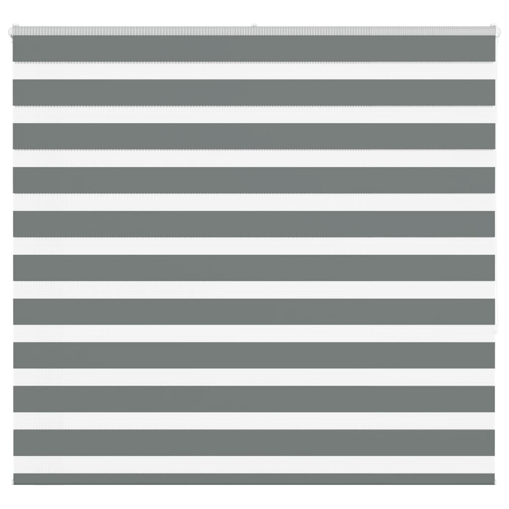 vidaXL Doppelrollo Dunkelgrau 160x150cm Stoffbreite 155,9 cm Polyester