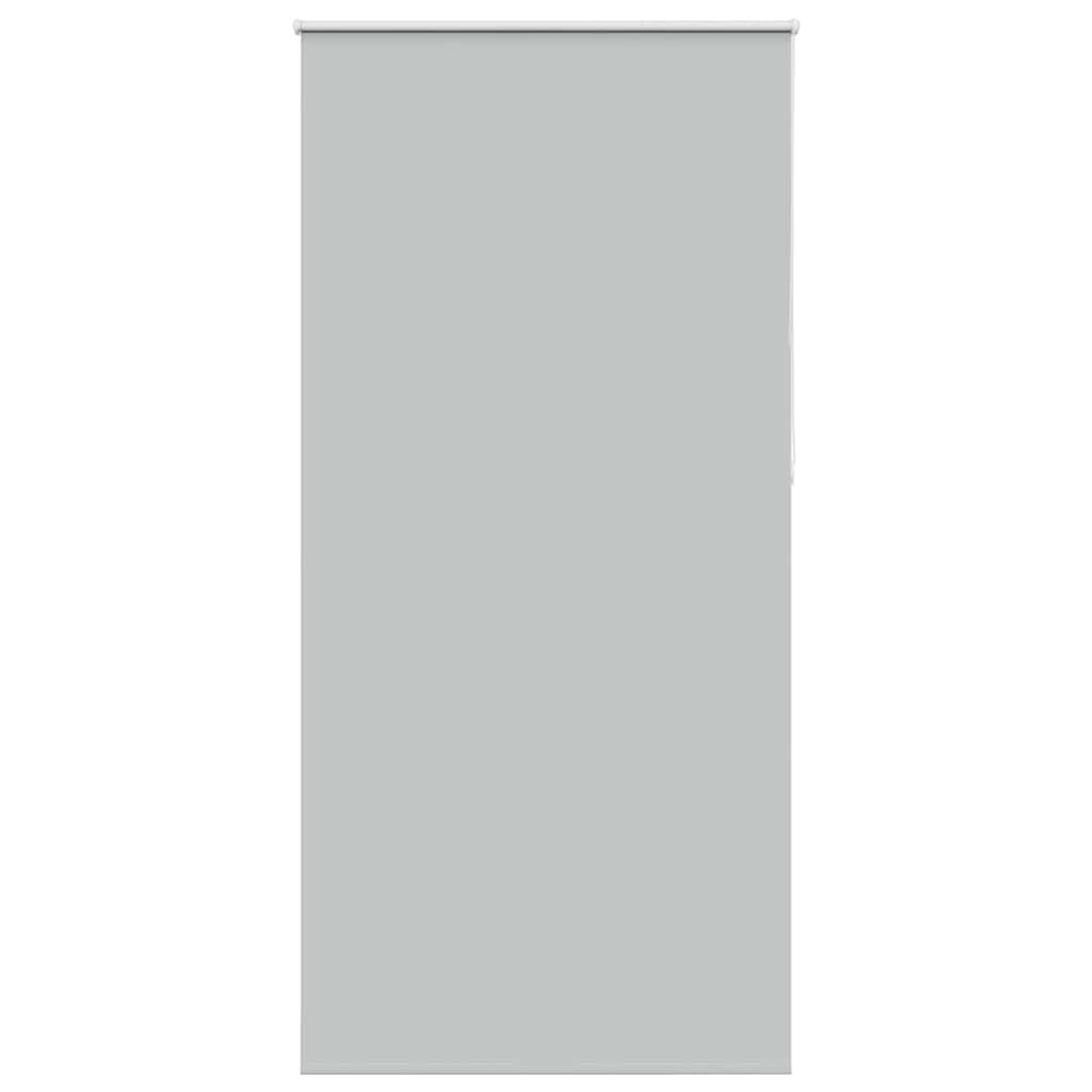 vidaXL Verdunkelungsrollo Hellgrau 95x210 cm Stoffbreite 90,7 cm