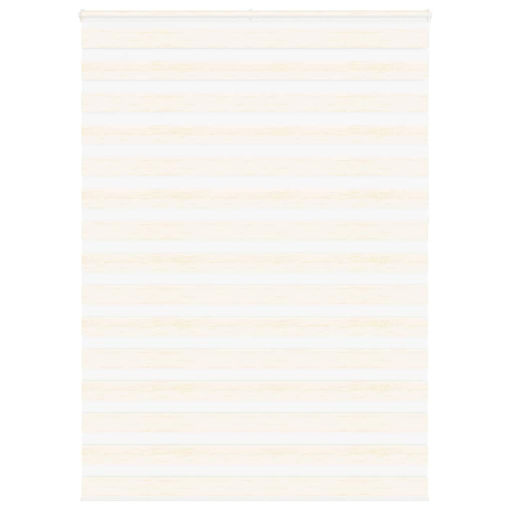vidaXL Doppelrollo Marmorbeige 155x230cm Stoffbreite 150,9 cm Polyester