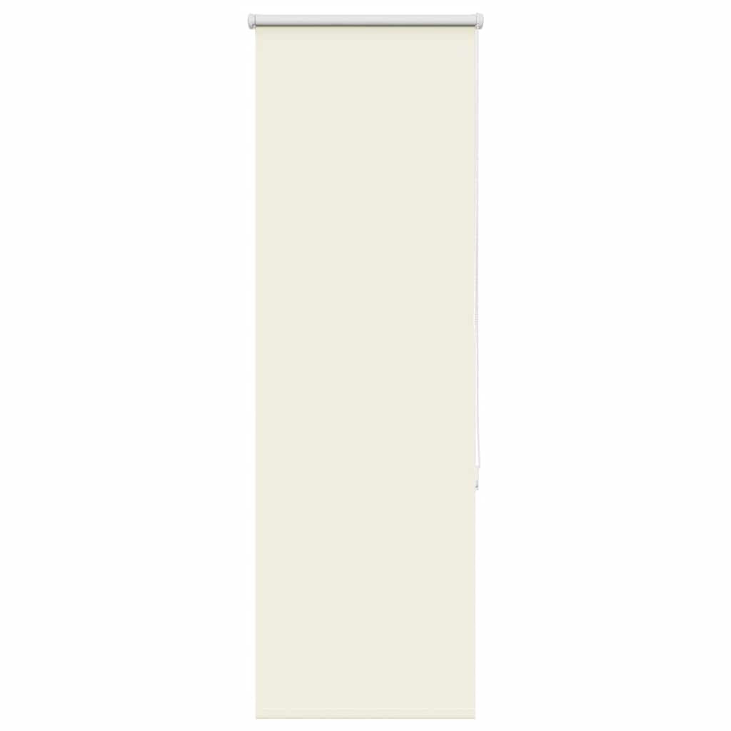 vidaXL Verdunkelungsrollo Cremeweiß 55x175cm Stoffbreite 50,7 cm