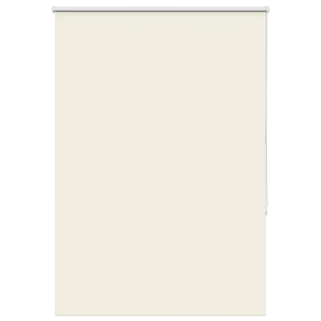 vidaXL Verdunkelungsrollo Cremeweiß 95x175cm Stoffbreite 90,7 cm