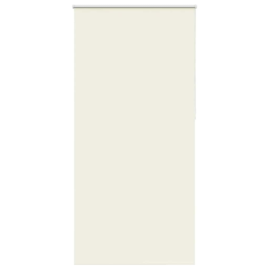 vidaXL Verdunkelungsrollo Cremeweiß 95x210cm Stoffbreite 90,7 cm