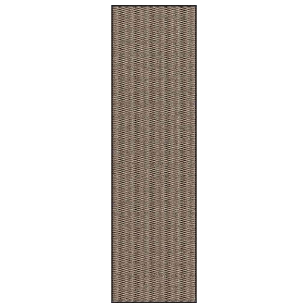 vidaXL Fußmatte Braun 115x400 cm
