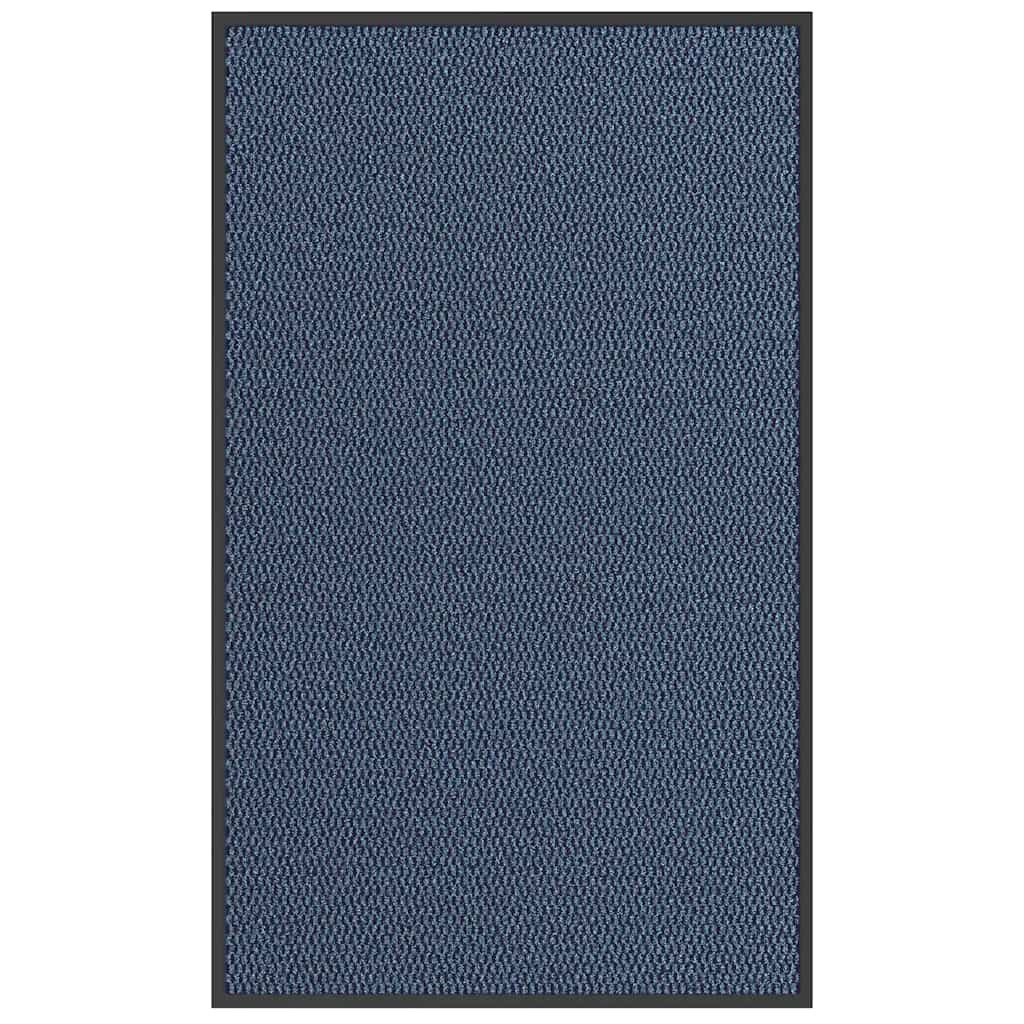 vidaXL Fußmatte Blau 90x150 cm