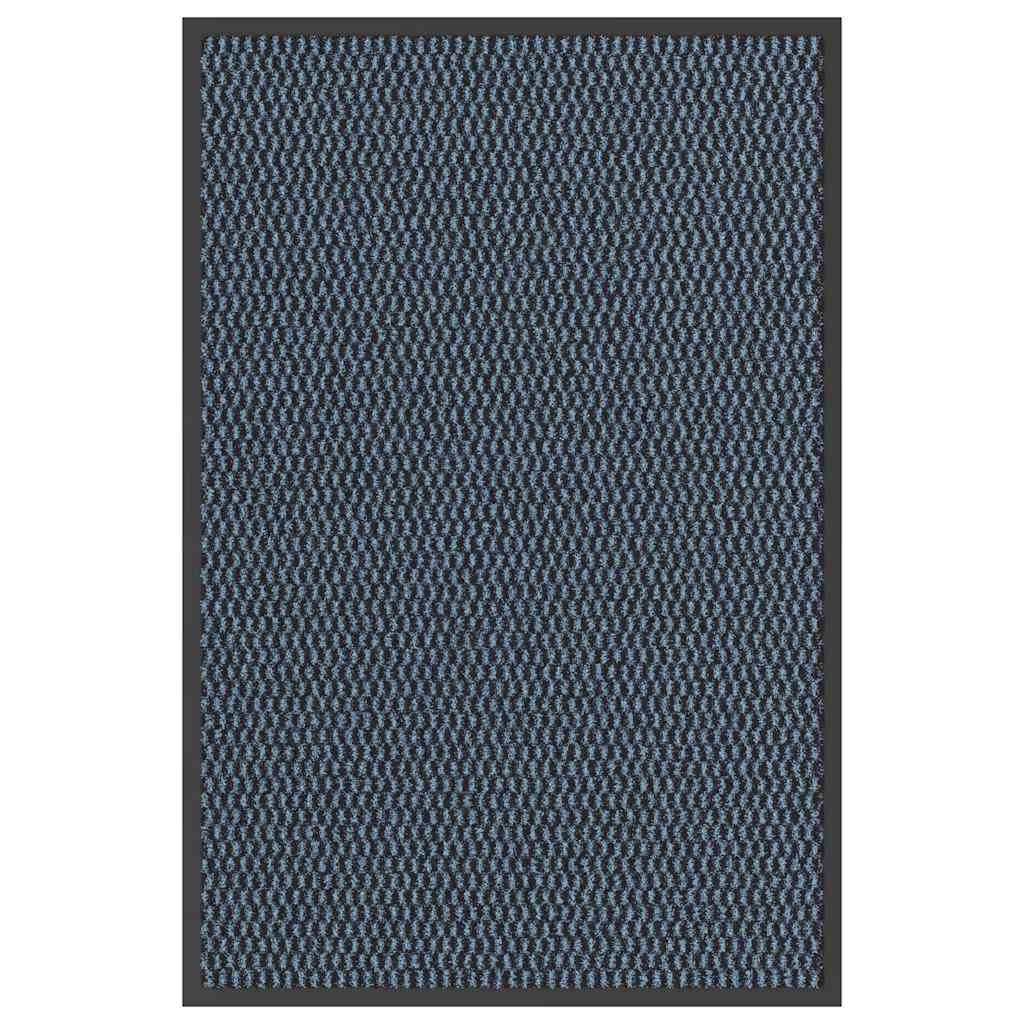 vidaXL Fußmatte Blau 60x90 cm