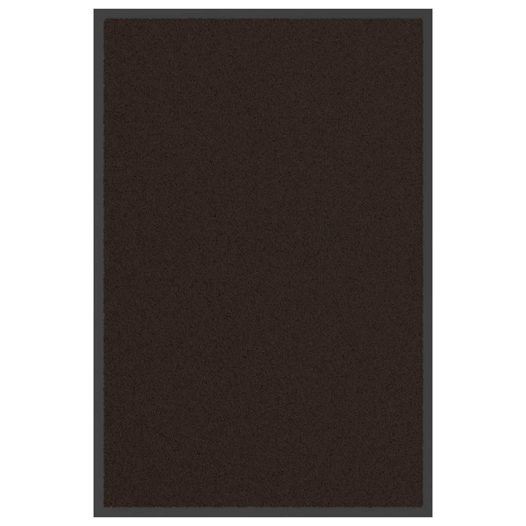 vidaXL Fußmatte Braun 60x90 cm