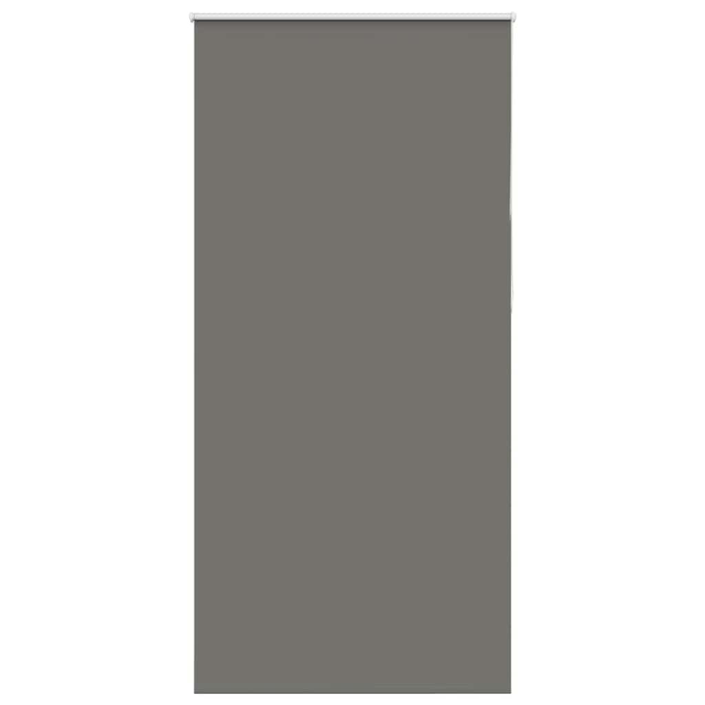 vidaXL Verdunkelungsrollo Grau 110x210cm Stoffbreite 105,7cm Polyester