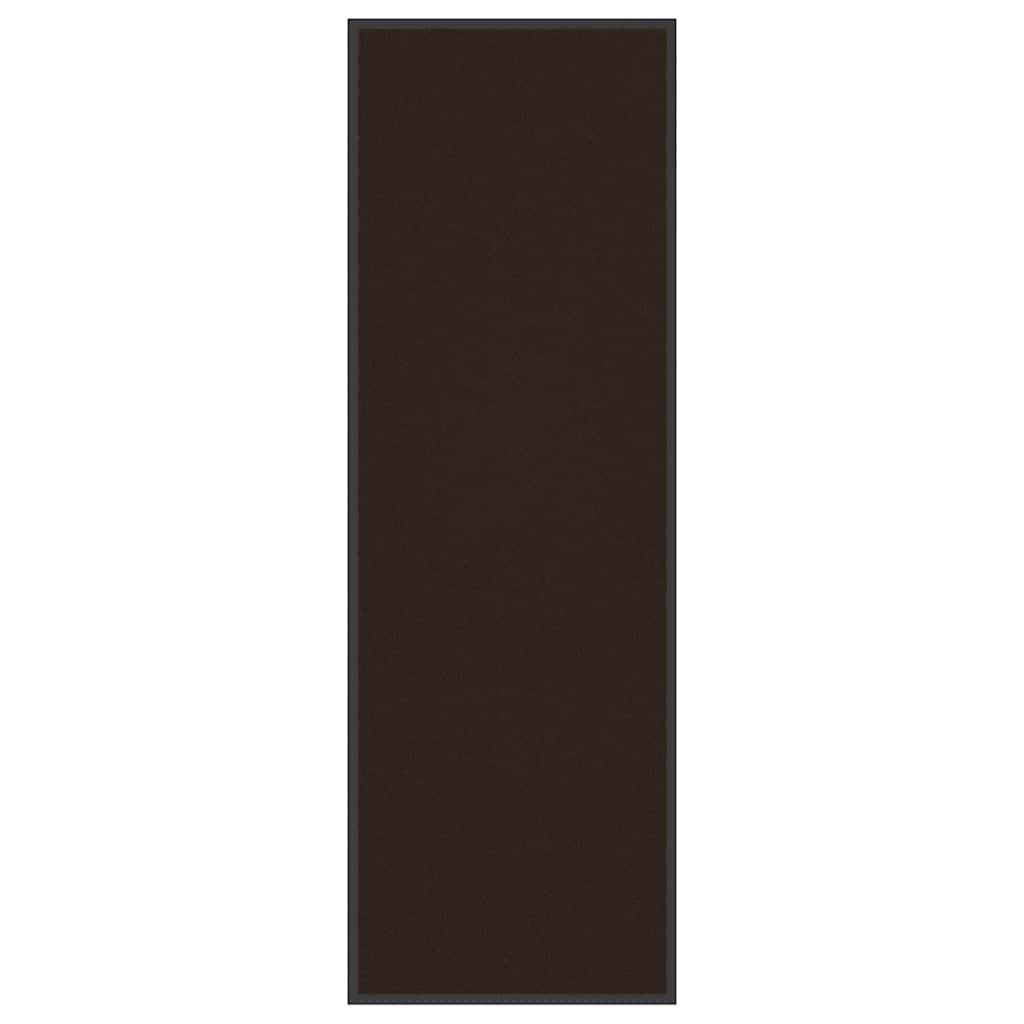 vidaXL Fußmatte Braun 60x180 cm
