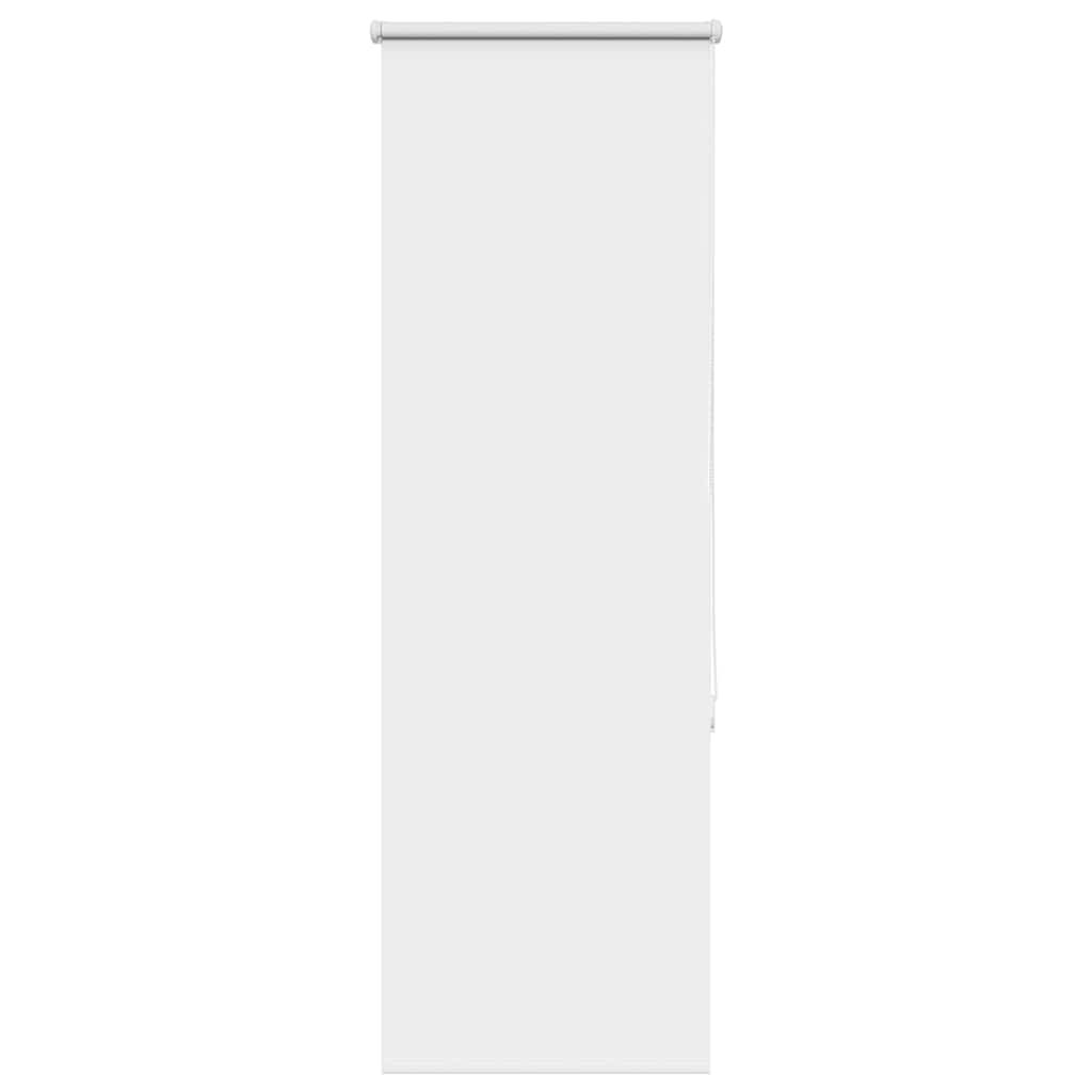 vidaXL Verdunkelungsrollo Weiß 50x130cm Stoffbreite 45,7 cm Polyester