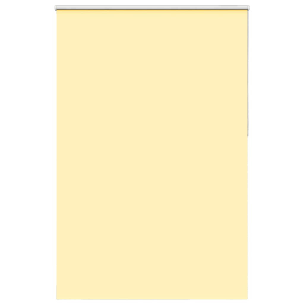 vidaXL Verdunkelungsrollo Gelb 145x210cm Stoffbreite 141,6cm Polyester
