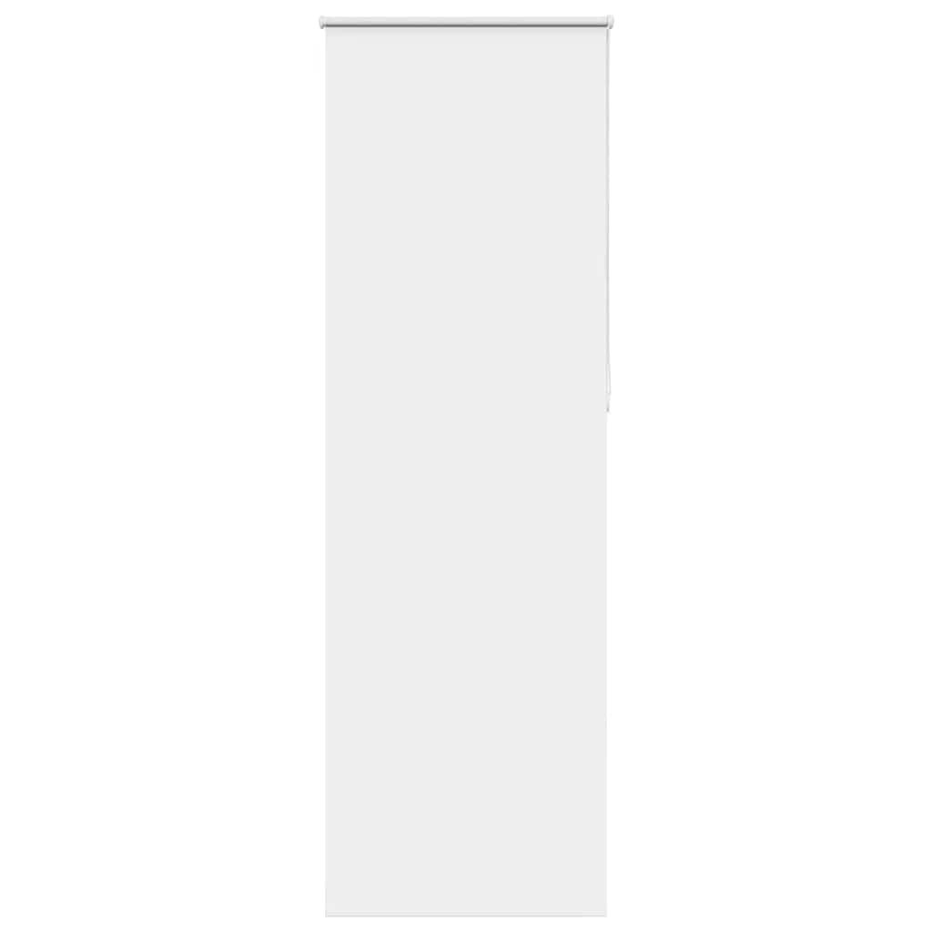 vidaXL Verdunkelungsrollo Weiß 70x230cm Stoffbreite 65,7 cm Polyester