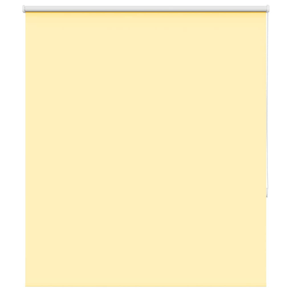 vidaXL Verdunkelungsrollo Gelb 135x175cm Stoffbreite 131,6cm Polyester