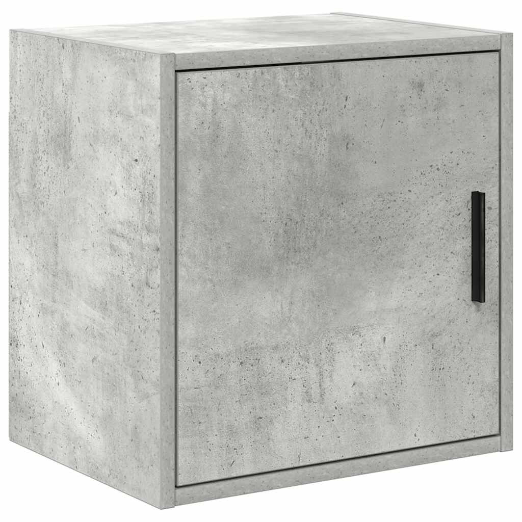 vidaXL Garagen-Wandschrank Betongrau Holzwerkstoff