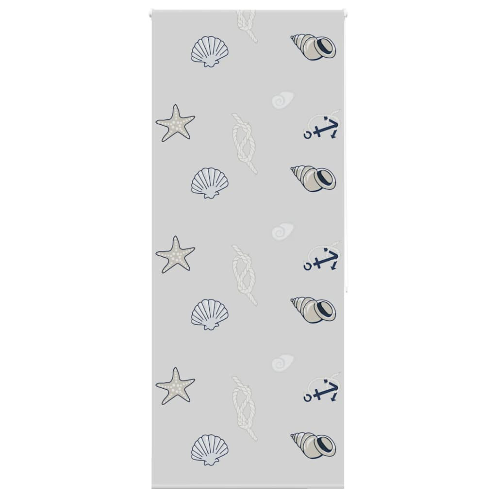 vidaXL Duschrollo 110x240 cm Stoffbreite 106 cm