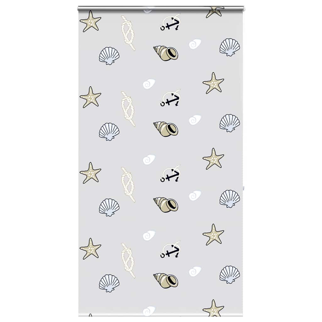 vidaXL Duschrollo mit Kassette 120x240 cm Stoffbreite 116 cm