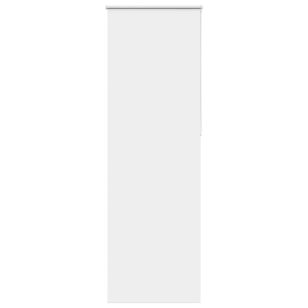vidaXL Verdunkelungsrollo Weiß 80x210cm Stoffbreite 75,7 cm Polyester