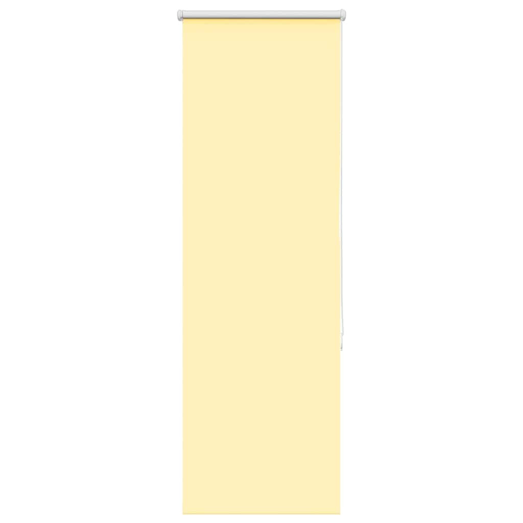vidaXL Verdunkelungsrollo Gelb 40x175 cm Stoffbreite 35,7 cm Polyester