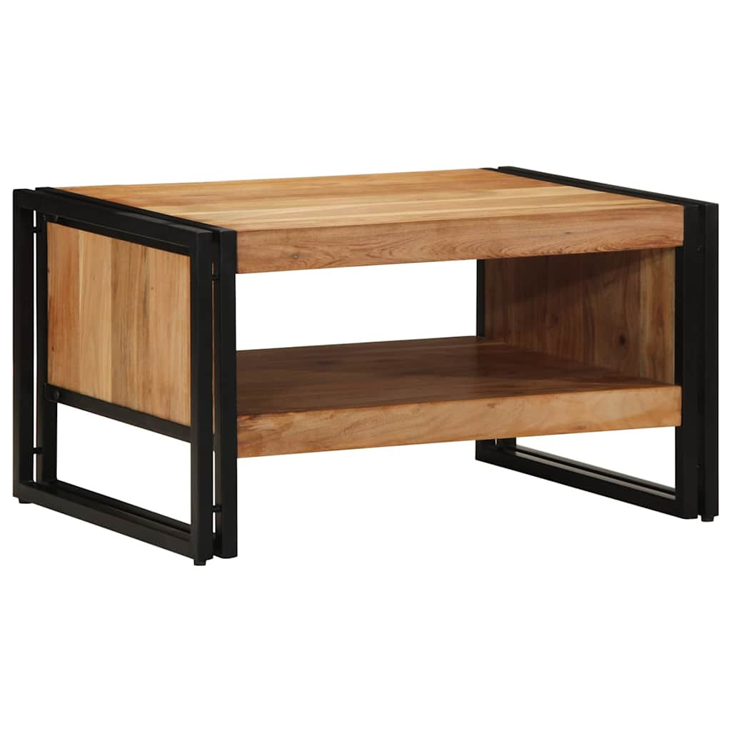 vidaXL Couchtisch 70x50x38 cm Massivholz Akazie