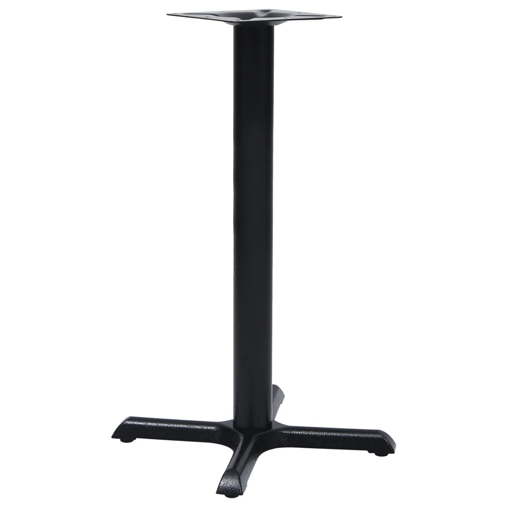 vidaXL Bistrotisch-Gestell Schwarz 56x56x72 cm Gusseisen