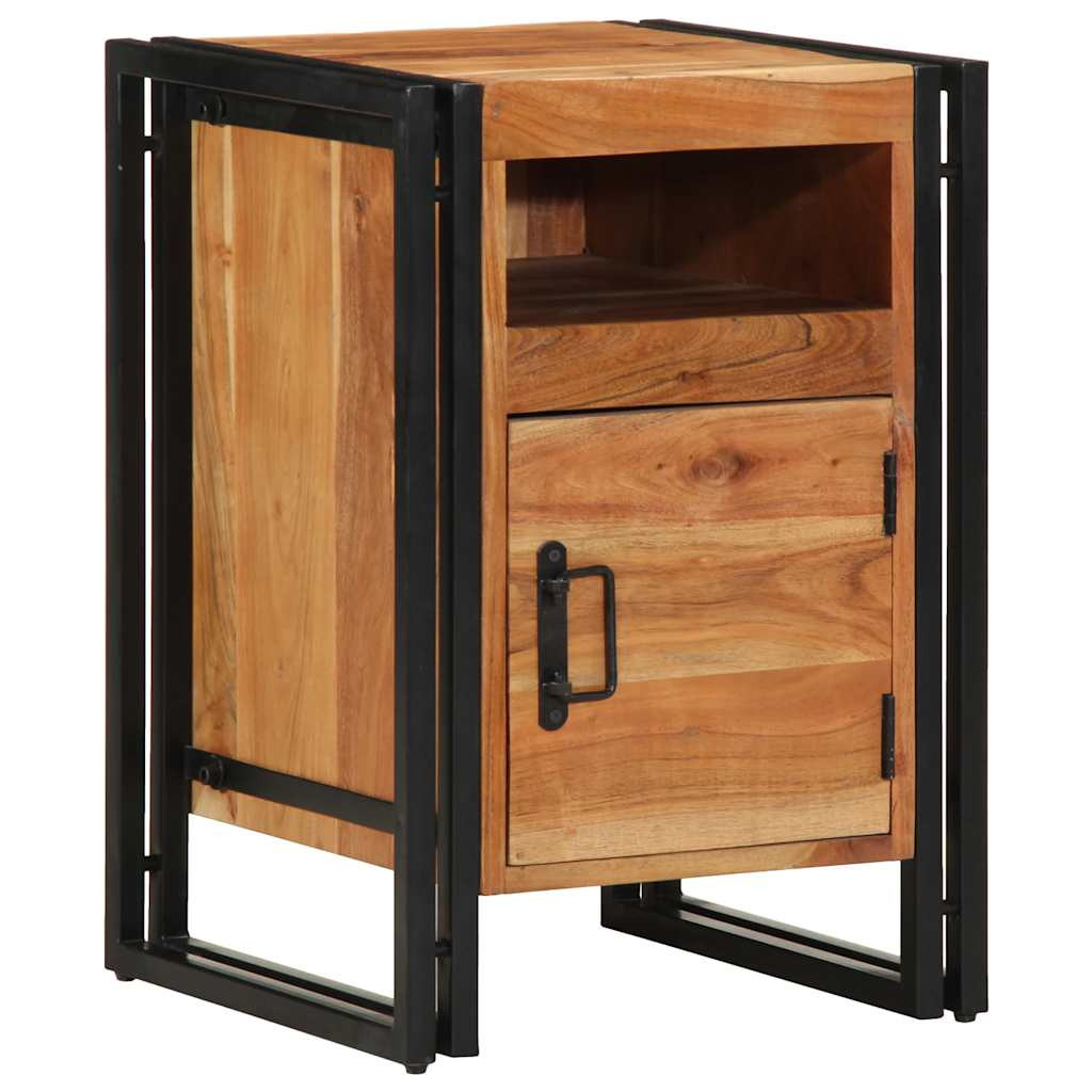 vidaXL Nachttisch 40x40x59 cm Massivholz Akazie
