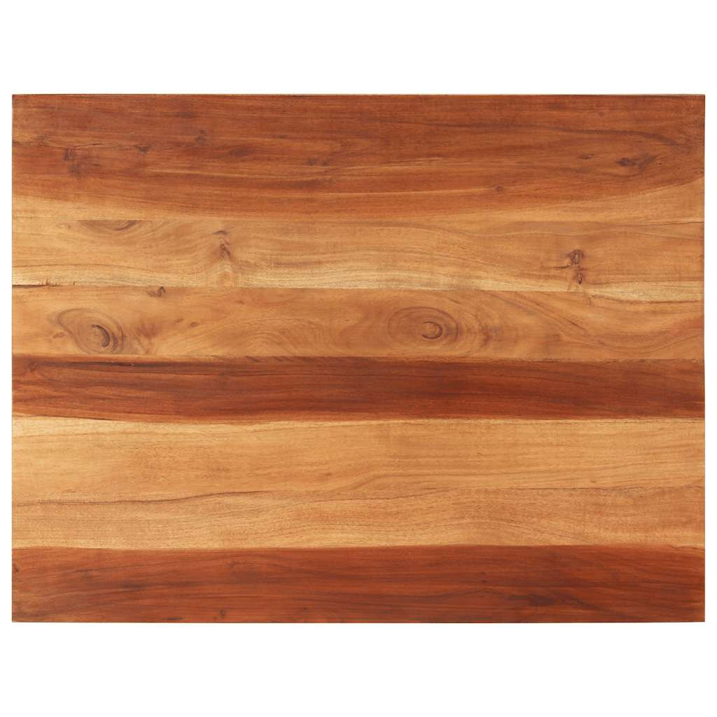 vidaXL Tischplatte Massivholz Akazie 15-16 mm 70x90 cm