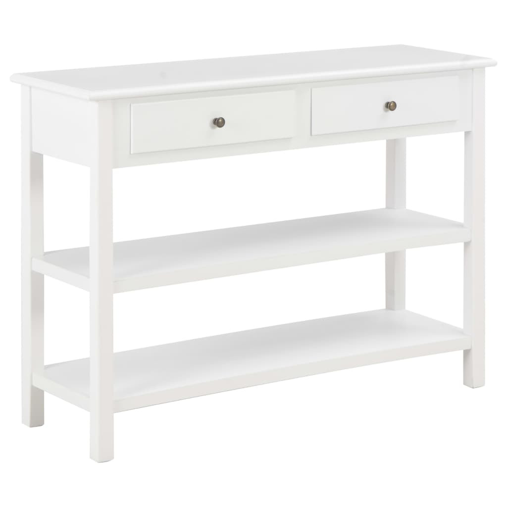 vidaXL Sideboard Weiß 110x35x80 cm MDF