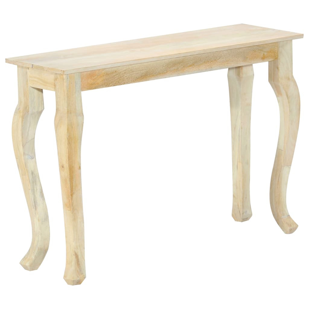 vidaXL Konsolentisch 110x35x77 cm Massivholz Mango