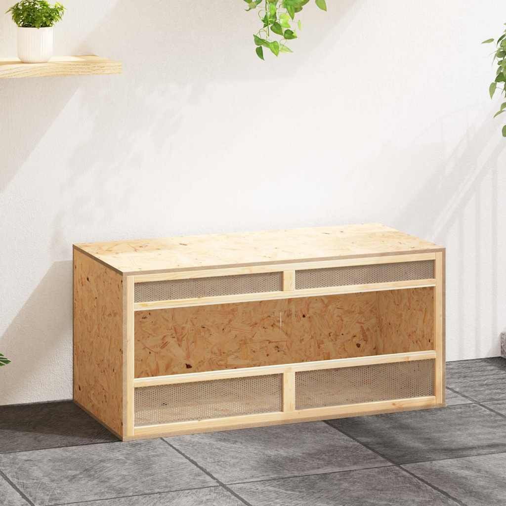 vidaXL Terrarium Holzwerkstoff 100x47x47 cm