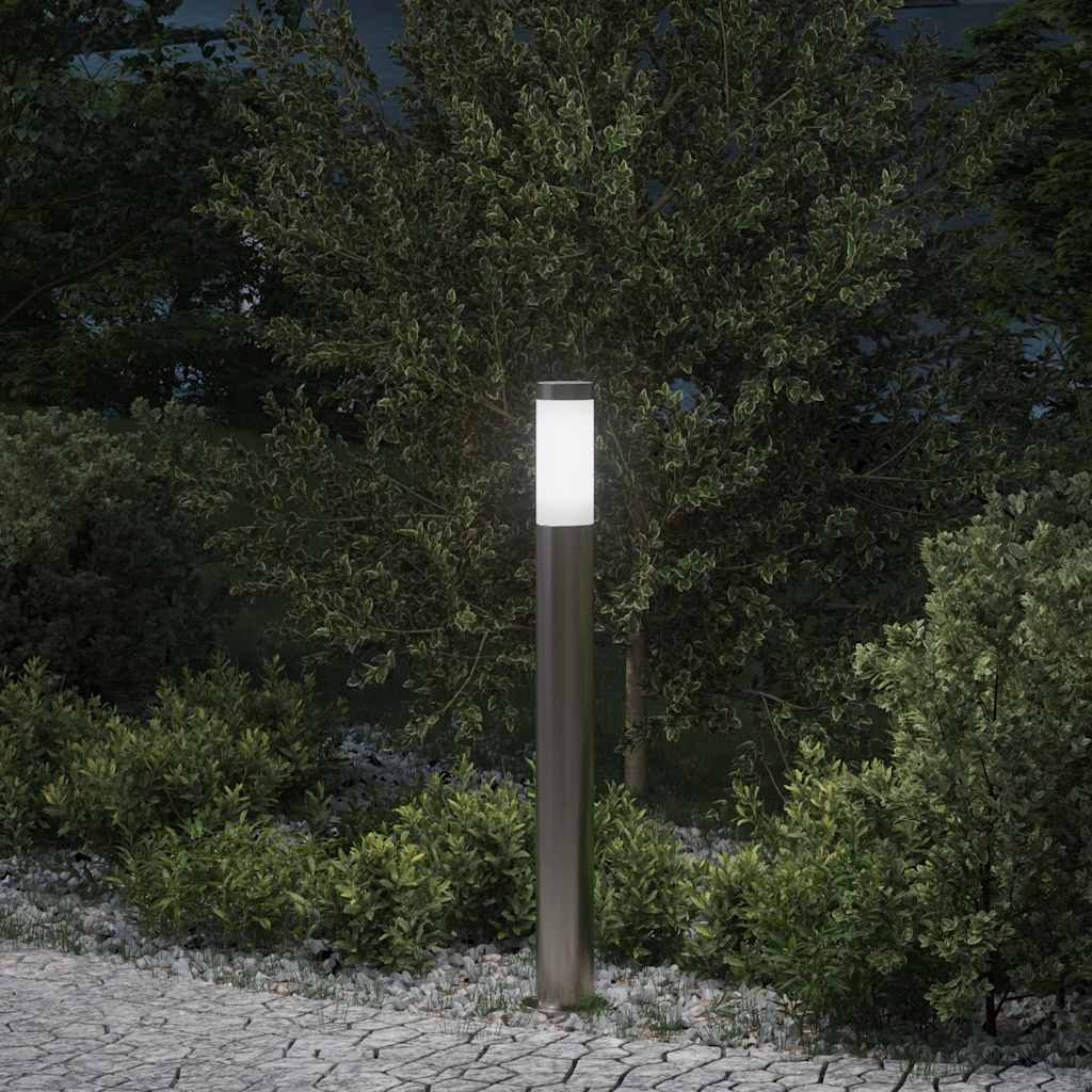 vidaXL Pollerleuchte 80 cm Edelstahl IP44
