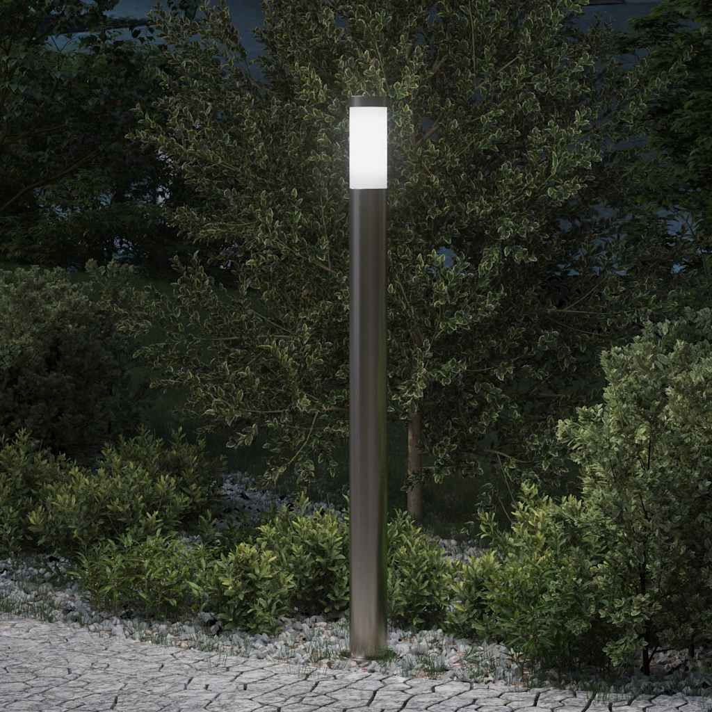 vidaXL Pollerleuchte 110 cm Edelstahl IP44
