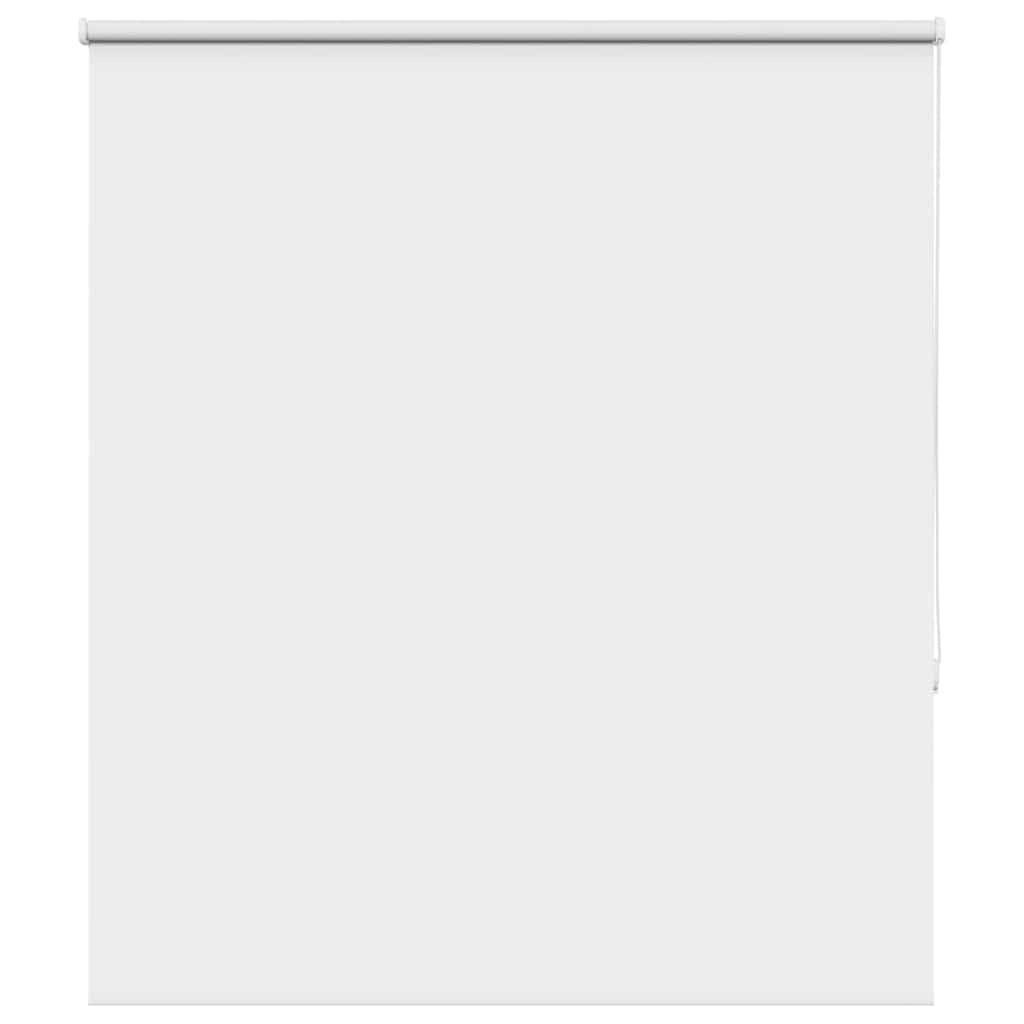 vidaXL Verdunkelungsrollo Weiß 125x130cm Stoffbreite 121,6cm Polyester