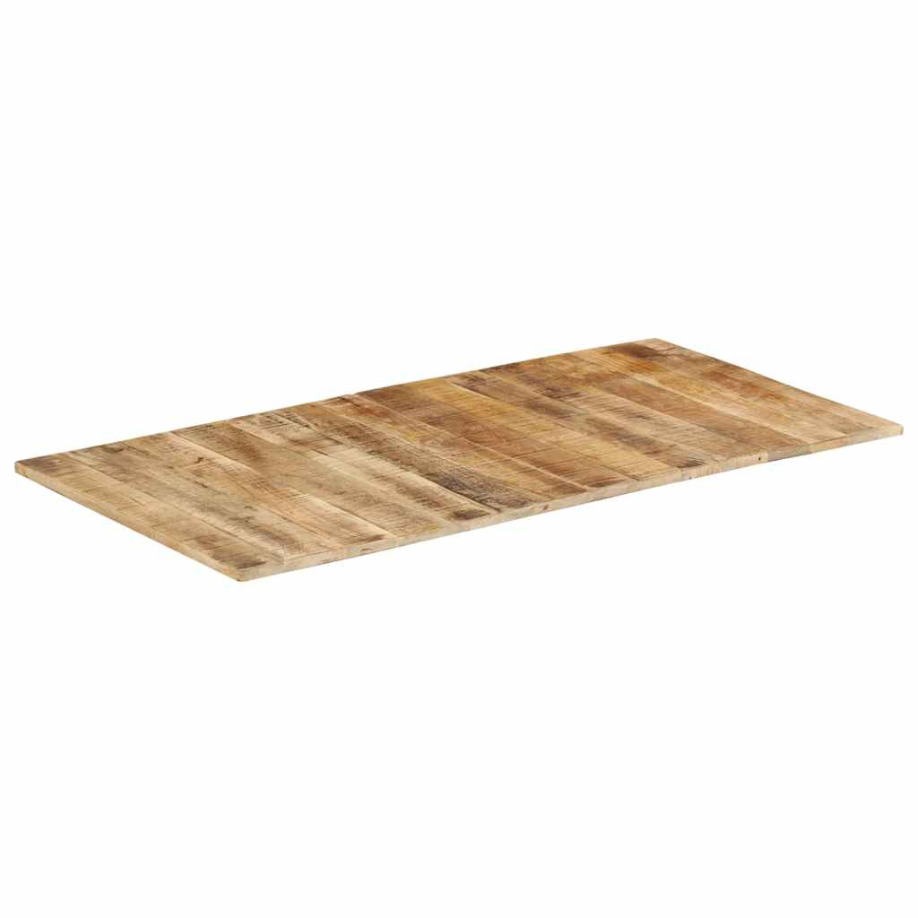 vidaXL Tischplatte Massivholz Mango 15-16 mm 120x60 cm