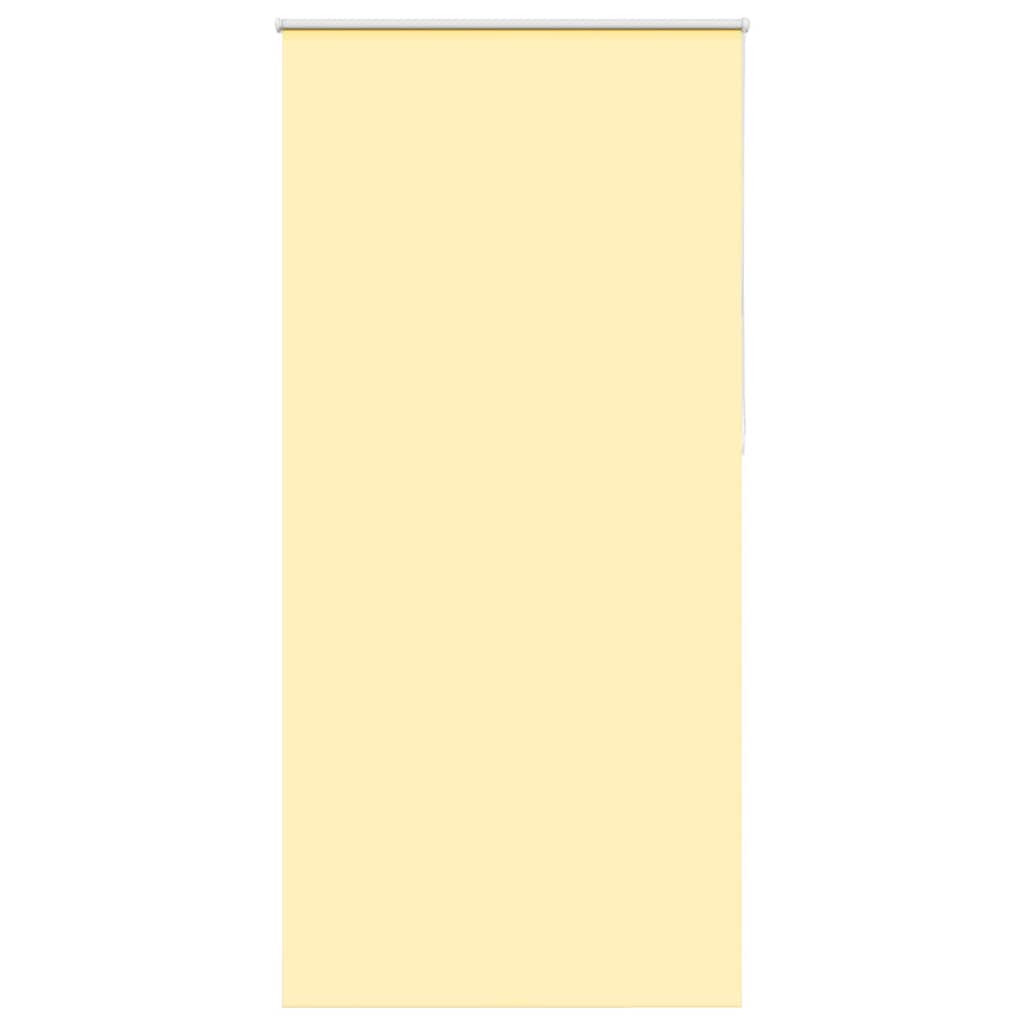 vidaXL Verdunkelungsrollo Gelb 105x230cm Stoffbreite 100,7cm Polyester