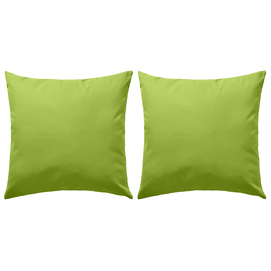 vidaXL Gartenkissen 2 Stk. 45 x 45 cm Apfelgrün