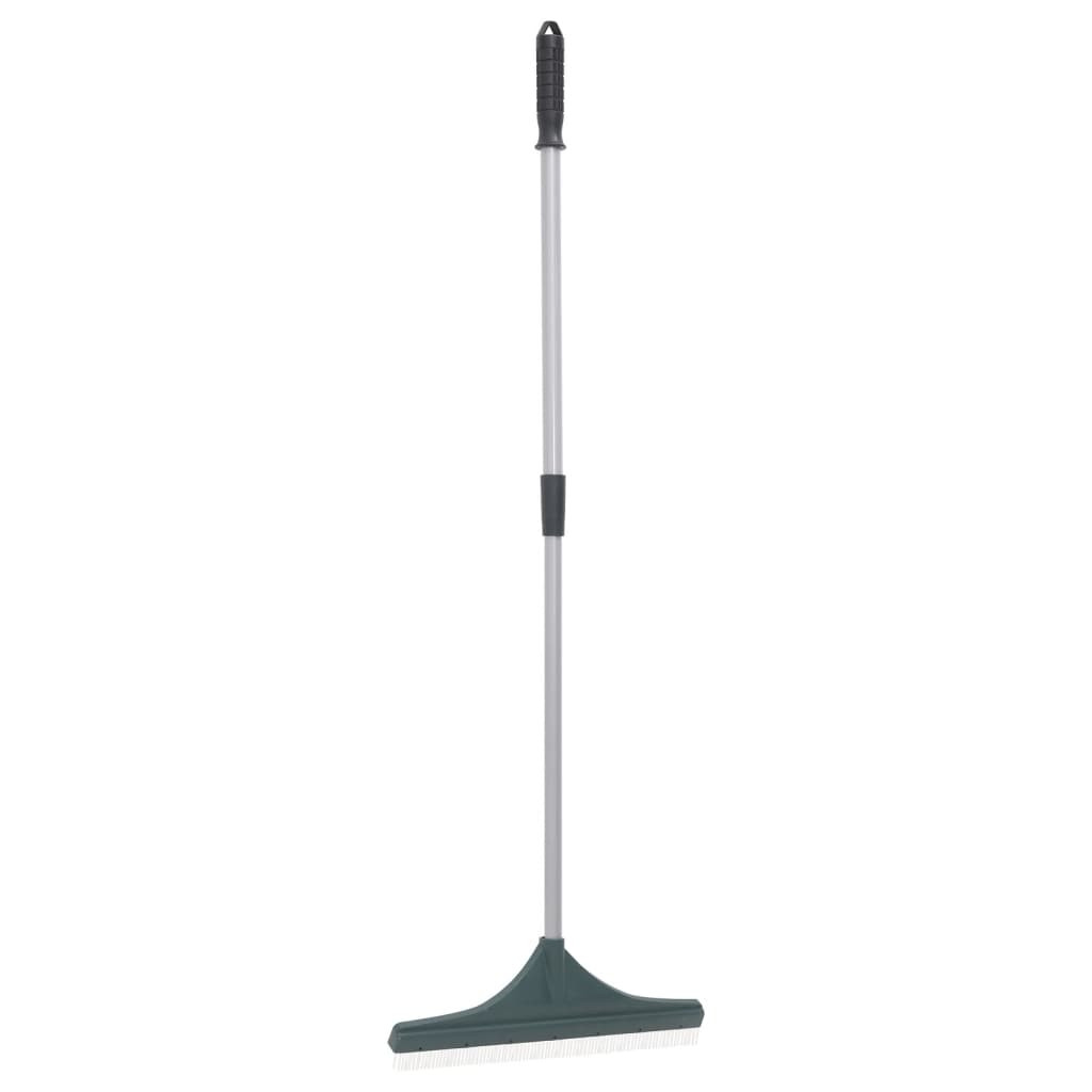 vidaXL Rechen für Kunstrasen Dunkelgrün 131 cm PP