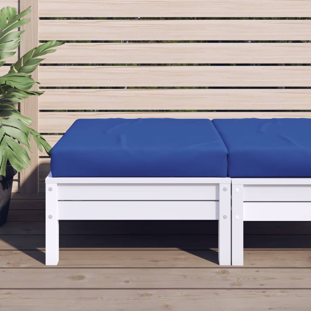 vidaXL Palettenkissen Blau Oxford-Gewebe