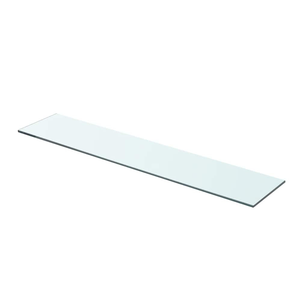 vidaXL Regalboden Glas Transparent 70x15 cm